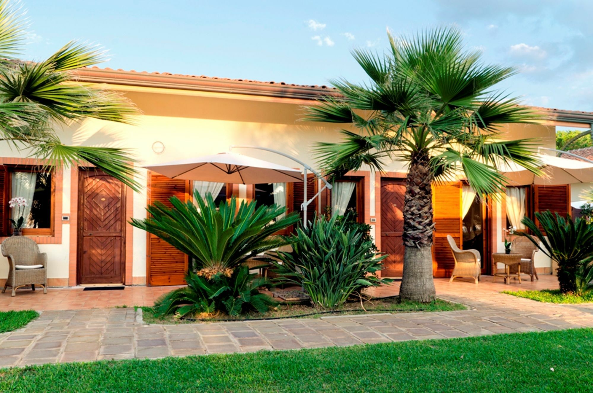 Paestum Inn Beach Resort Exterior foto