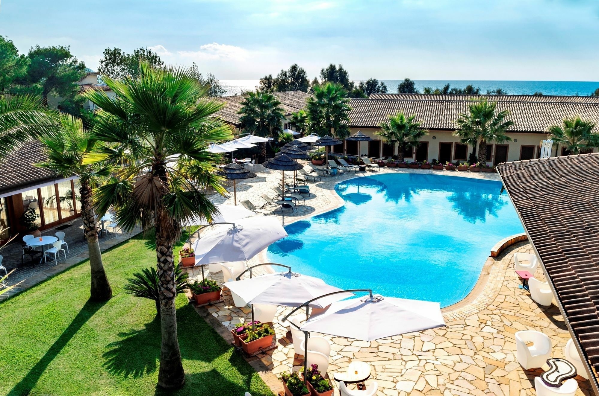 Paestum Inn Beach Resort Exterior foto